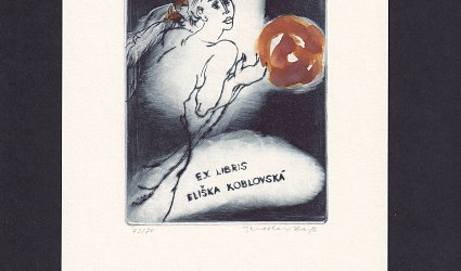 Ex Libris Eliška Koblovská.