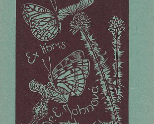 Ex libris Dr. E. Jahnová.