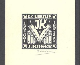 Ex libris J. Kosek.
