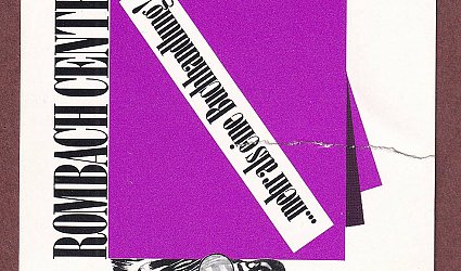 Vstupenka s podpisem.