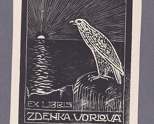 Ex Libris Zdenka Vorlová.