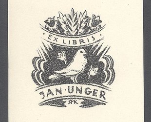 Ex libris Jan Unger.