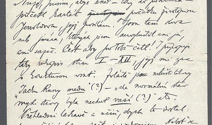 Dopis Janu V. Veselému.