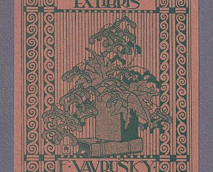 Exlibris F. Vavrušky.