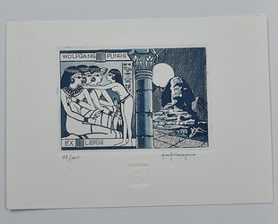 Ex libris Wolfgang Pungs.