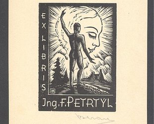 Ex libris Ing. F. Petrýl.