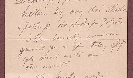 Dopis Ignátu Herrmannovi.