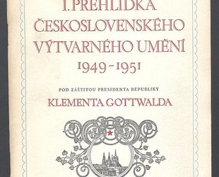 I. přehlídka československého výtvarného umění. 1949 - 1951.