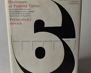 Polygrafický slovník. Dictionary of Printing Terms.