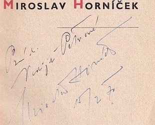Miroslav Horníček.