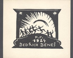 P.F. 1924 Bedřich Beneš.