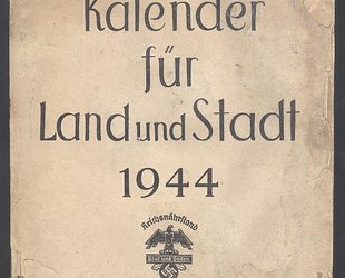 Deutscher Kalender für Land und Stadt 1944.