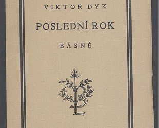 Poslední rok.