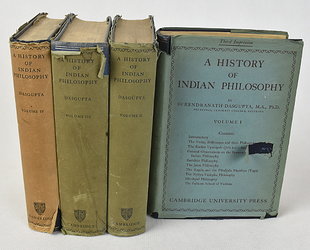 A History of Indian Philosophy. Volume I - IV.
