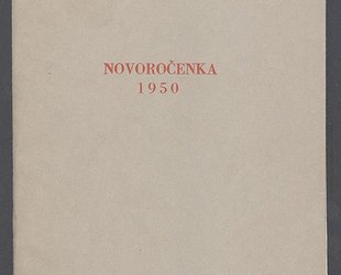 Novoročenka 1950. TGM 1850 - 1950.