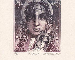 Ex Libris Armand Bohr. The card.