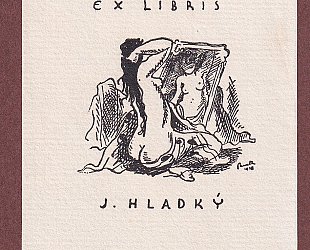 Ex libris J. Hladký.