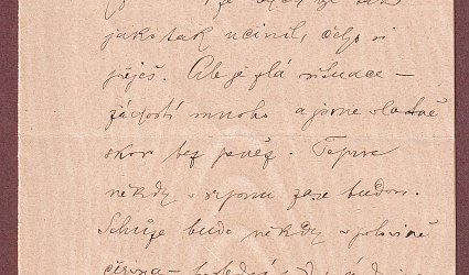 Dopis Ignátu Herrmannovi.