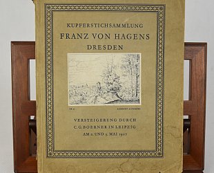 Franz von Hagens Kupferstichsammlung, Dresden.