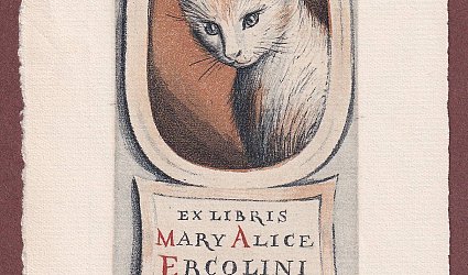 Ex Libris Mary Alice Ercolini.