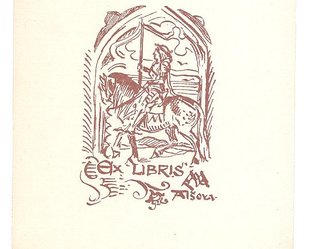 Ex libris Alšova.