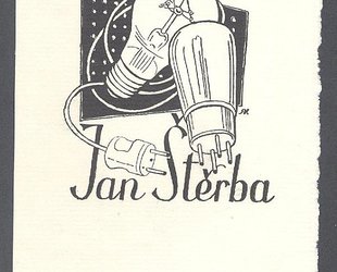 Ex libris Jan Štěrba. Žárovky.