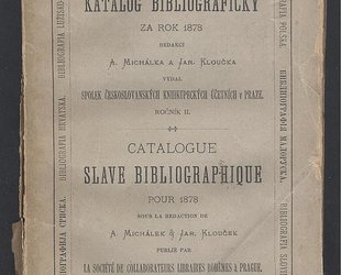 Slovanský katalog bibliografický za rok 1878.