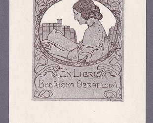Ex Libris Bedřiška Obrátilová.