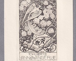 Ex Libris Anna Anderle.