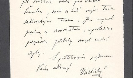 Dopis pro Ignáta Herrmanna.