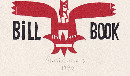 Bill book.