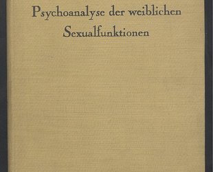 Psychoanalyse der weiblichen Sexualfunktionen.