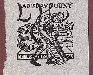 Ex Libris Ladislav Hodný. Knihař.