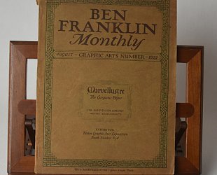 Ben Franklin Monthly. Graphic Arts Number. August 1922. Vol. XIX. No. 11.