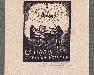 Ex Libris Antonína Friedla.