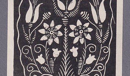 Kniha Jos. Hladkého. Květinový ornament.