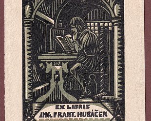 Ex Libris Ing. Frant. Hubáček.