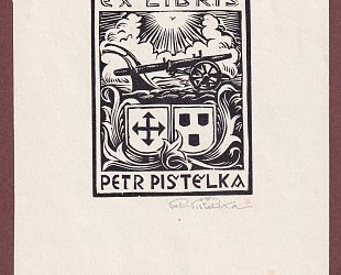 Ex libris Petr Pištělka.