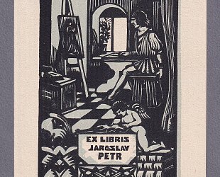 Ex libris Jaroslav Petr.