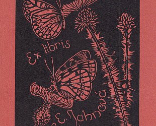 Ex libris Dr. E. Jahnová.