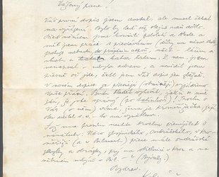 Dopis Vladimíru Nopovi.