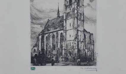 Františkánský kostel v Plzni.