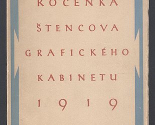 Ročenka Štencova grafického kabinetu 1919.