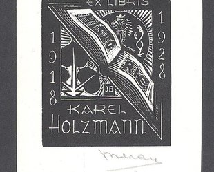 Ex libris Karel Holzmann.